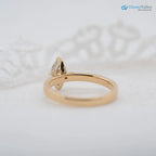 The Ottilie Ring Marquise Lab Diamond Timeless Engagement Solitaire Rings - DisneyValley 