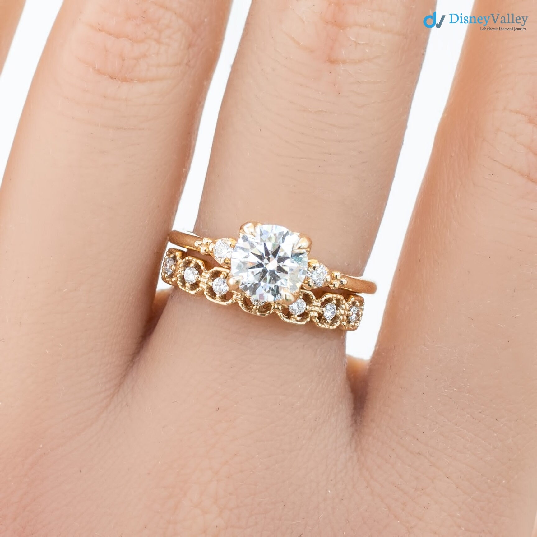 Alternating diamond eternity wedding band, Art Deco Diamond Eternity Ring