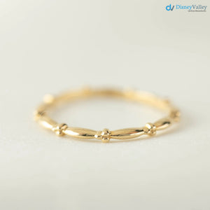 gold thin band, dainty wedding ring, delicate stackable rings, unique stacking ring
