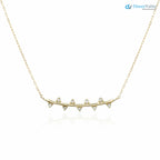 The Bryher Necklace VS1 D-E Lab Diamonds Solid Gold filled
