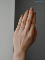 Diamond Wedding Ring with Marquise Diamond Unique Jewelry, Marquise Cut Ring - DisneyValley 