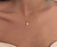 1 Carat Lab Grown Diamond Necklace For Ladies , Pear Shape Solitaire Pendant - DisneyValley 