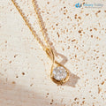 Ethical & Elegant: Twisted Lab-Grown Diamond Necklace - DisneyValley