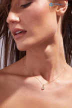 Ethical & Elegant: Twisted Lab-Grown Diamond Necklace - DisneyValley