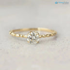 Excellent 2. ct Round cut lab Grown diamond engagement ring DisneyValley