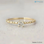 Excellent 2. ct Round cut lab Grown diamond engagement ring DisneyValley