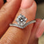 Round Diamond Ring In Upside Down Style