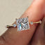 Princess Cut Diamond Ring In Yellow Gold