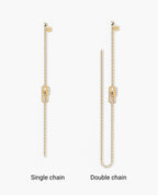 BRIGGS Gold Charm Bracelet with 0.45ct Diamonds