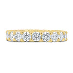 1.50 TCW Round CVD Diamond Full Eternity Wedding Band