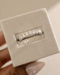 1.50 TCW Round CVD Diamond Full Eternity Wedding Band