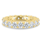 1.50 TCW Round CVD Diamond Full Eternity Wedding Band