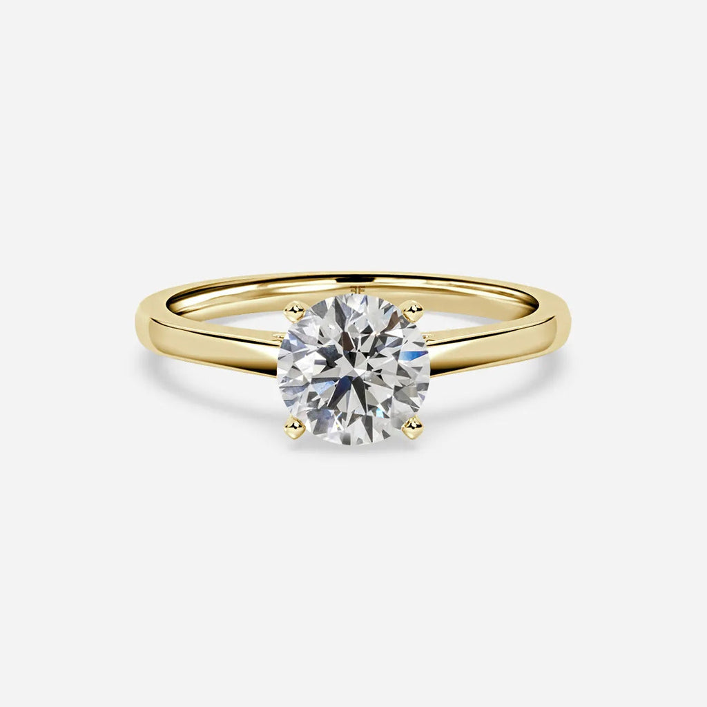1.20 CT Round Moissanite Solitaire Engagement Ring