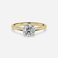 1.20 CT Round Moissanite Solitaire Engagement Ring