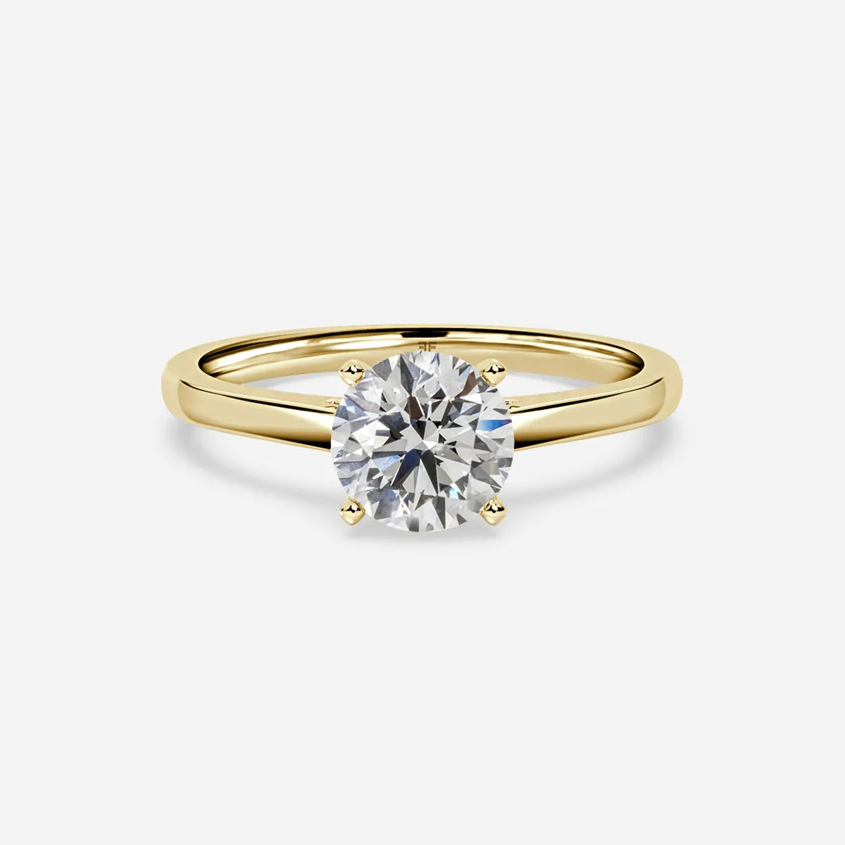 1.20 CT Round Moissanite Solitaire Engagement Ring
