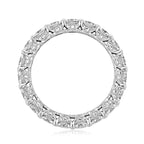 3.20 TCW Round Brilliant Cut Full Eternity Moissanite Wedding Band