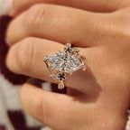 Dutch Marquise Ring with Leaf Style Prong