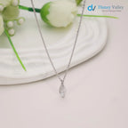 IGI Certified CVD Lab Grown Diamond Pendent Gold Marquise Diamond Necklace - DisneyValley