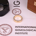 Men's Wedding Band in Round Cut Double Side Eternity style