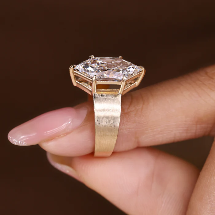 Solitaire Style 4 Carat Dutch Marquise Diamond Ring