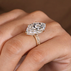 2 Carat Marquise Diamond Ring in Solitaire Style