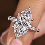 2 Carat IGI Certified Marquise Diamond Engagement Ring