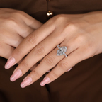 2 Carat IGI Certified Marquise Diamond Engagement Ring