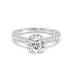 Enchanted Star Diamond And Gold Disney Princess Belle Vintage Engagement Ring
