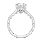 Enchanted Star Diamond And Gold Disney Princess Belle Vintage Engagement Ring