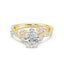 Enchanted Star Diamond And Gold Disney Princess Rapunzel Vine Engagement Ring