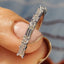 Half Eternity Baguette Wedding Band