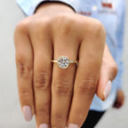 Round Cut Ring In Bezel Setting