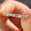 Eternity Baguette And Round Wedding Band