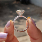 Round Cut Solitaire Engagement Ring