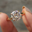 Old European Cut Solitaire Engagement Ring