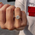 Old European Cut Solitaire Engagement Ring
