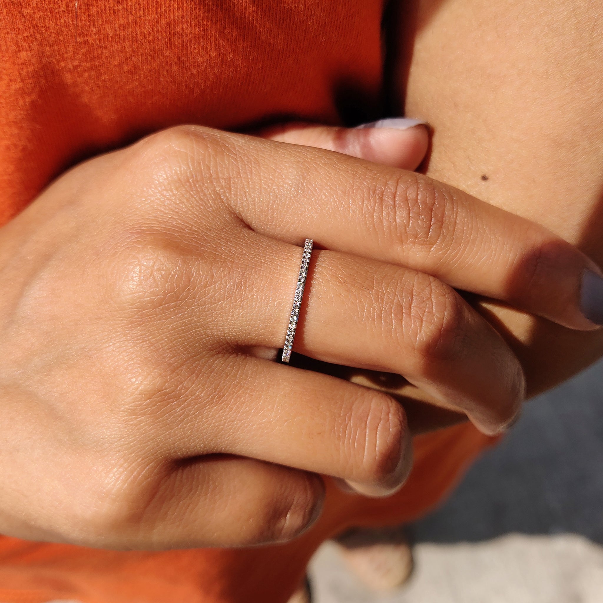 Eternity Band - Round Diamond