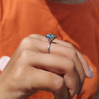 Round Cut Engagement Ring In Solitaire Style