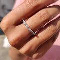 Full Eternity Baguette Cut Wedding band