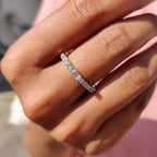 Full Eternity Baguette Cut Wedding band