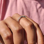 Full Eternity Baguette Cut Wedding band