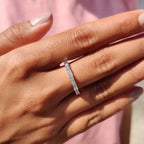 Full Eternity Baguette Cut Wedding band