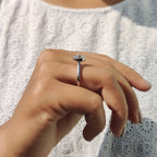 Old European Cut Bezel Engagement Ring