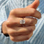 Emerald Cut Solitaire Ring In Yellow Gold