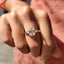 Emerald Cut Ring With Tapered Baguette Side Stone