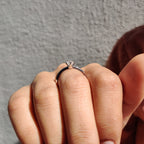 Round Old European Cut Solitaire Engagement Ring