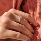 Round Old European Cut Solitaire Engagement Ring