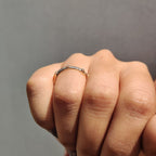 Round Wedding Band With Milgrain Setting