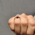 Marquise Engagement Ring In Solitaire Setting