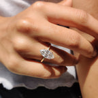 Marquise Engagement Ring In Solitaire Setting